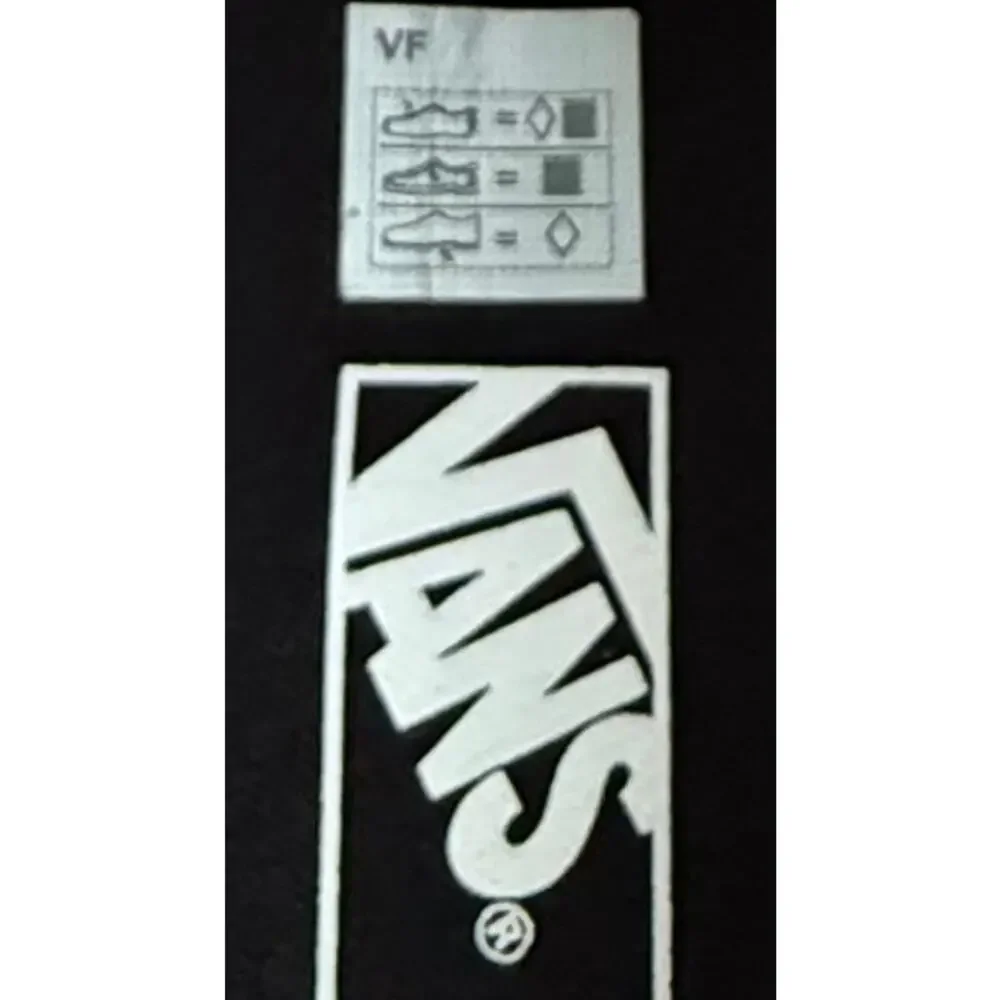 Vans Canvas Seldan Kids Youth Size 3 Black Grey Checkered Low Top Skate Shoes